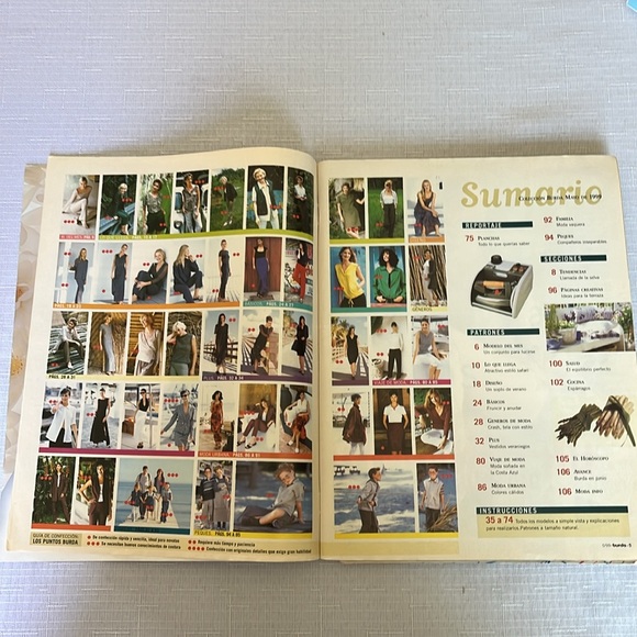 BURDA FASHION MAGAZINE BUNDLE OF 4 4 REVISTAS DE MODA BURDA - Picture 15 of 16